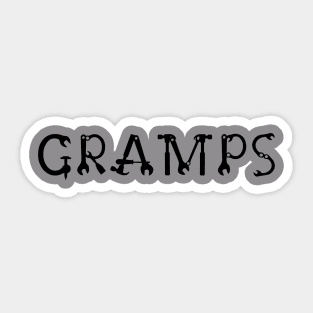 Gramps Tools Design Sticker